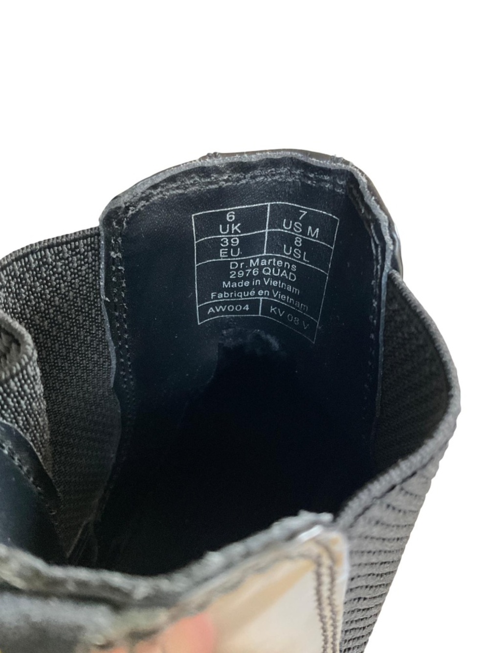Doc Martens 2976 Quad Smooth Leather Platform Chelsea Boots - Picture 11 of 13